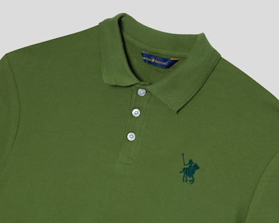 Foto 3 | Playera Polo York Team Polo Club Verde para Hombre
