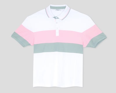 Foto 1 | Playera Polo Refill Blanca para Hombre