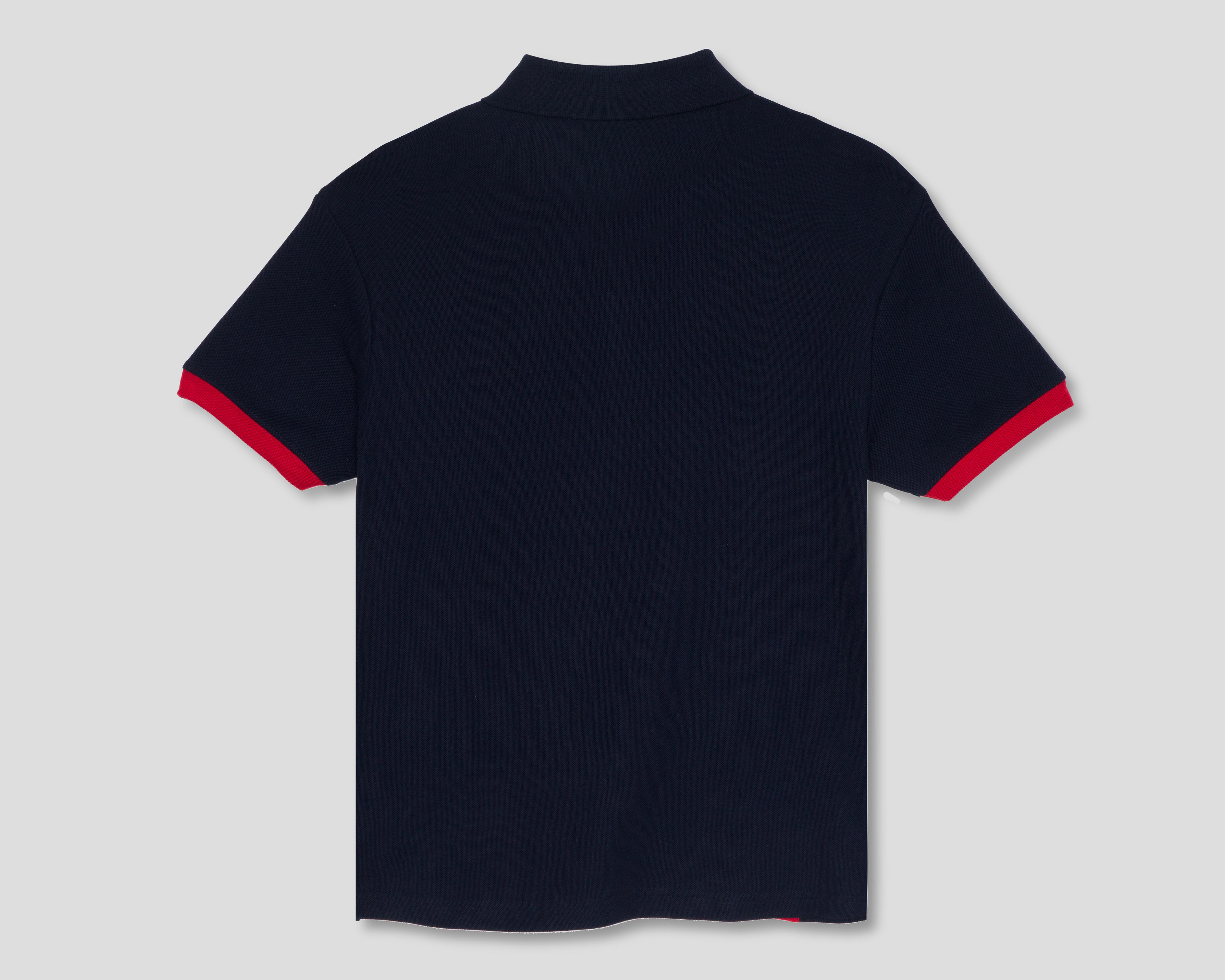 Foto 3 pulgar | Playera Polo York Team Polo Club Azul para Hombre