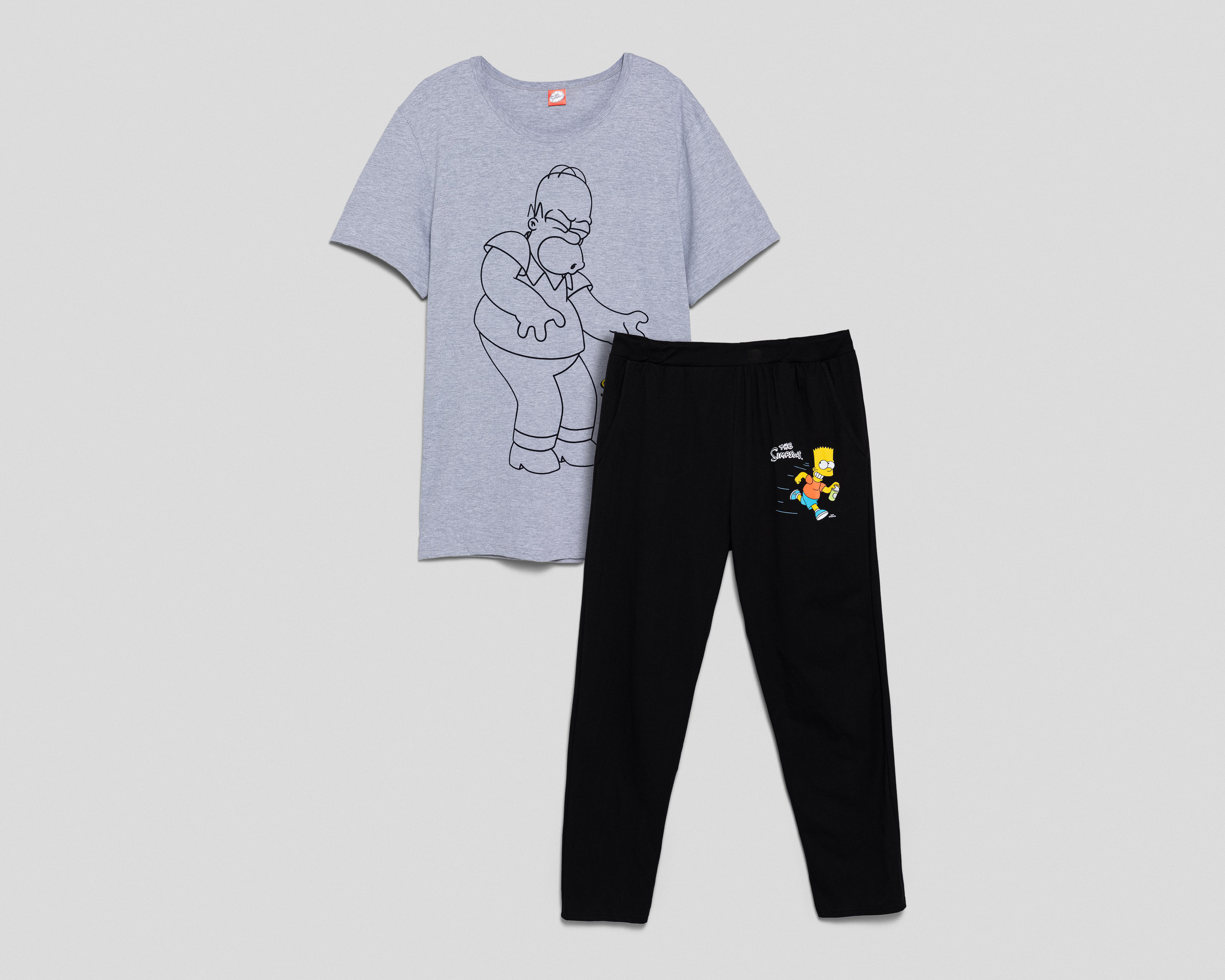 Foto 1 | Pijama The Simpsons para Hombre