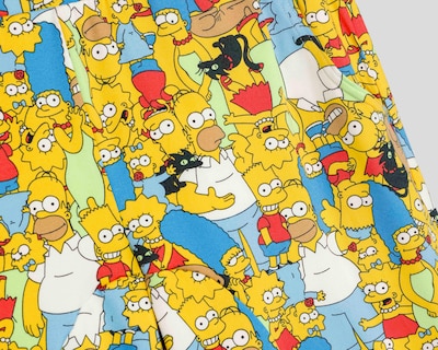 Foto 4 | Pijama The Simpsons para Hombre 2 Piezas