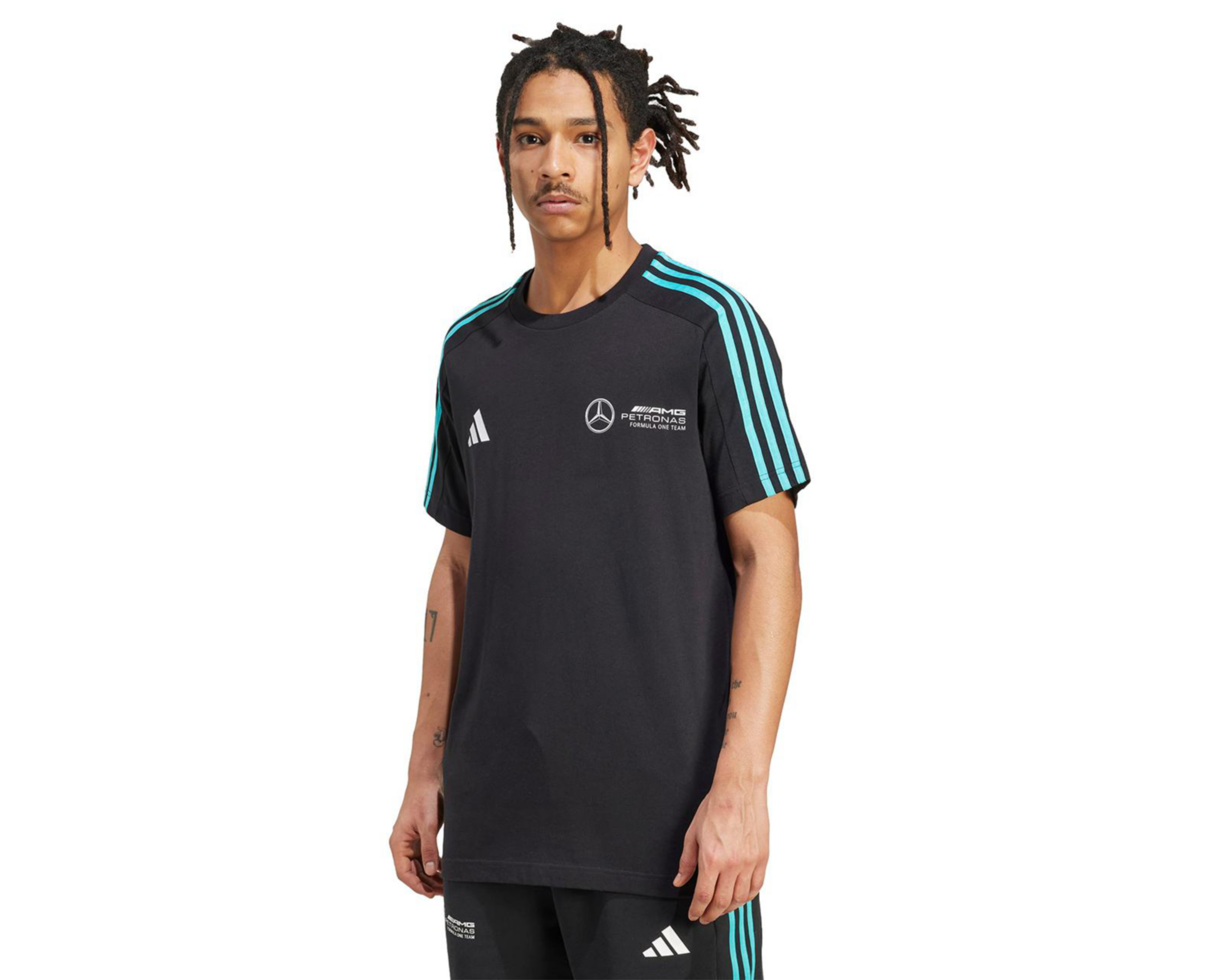 Foto 2 pulgar | Playera Mercedes - AMG Petronas Fórmula 1 Adidas para Hombre