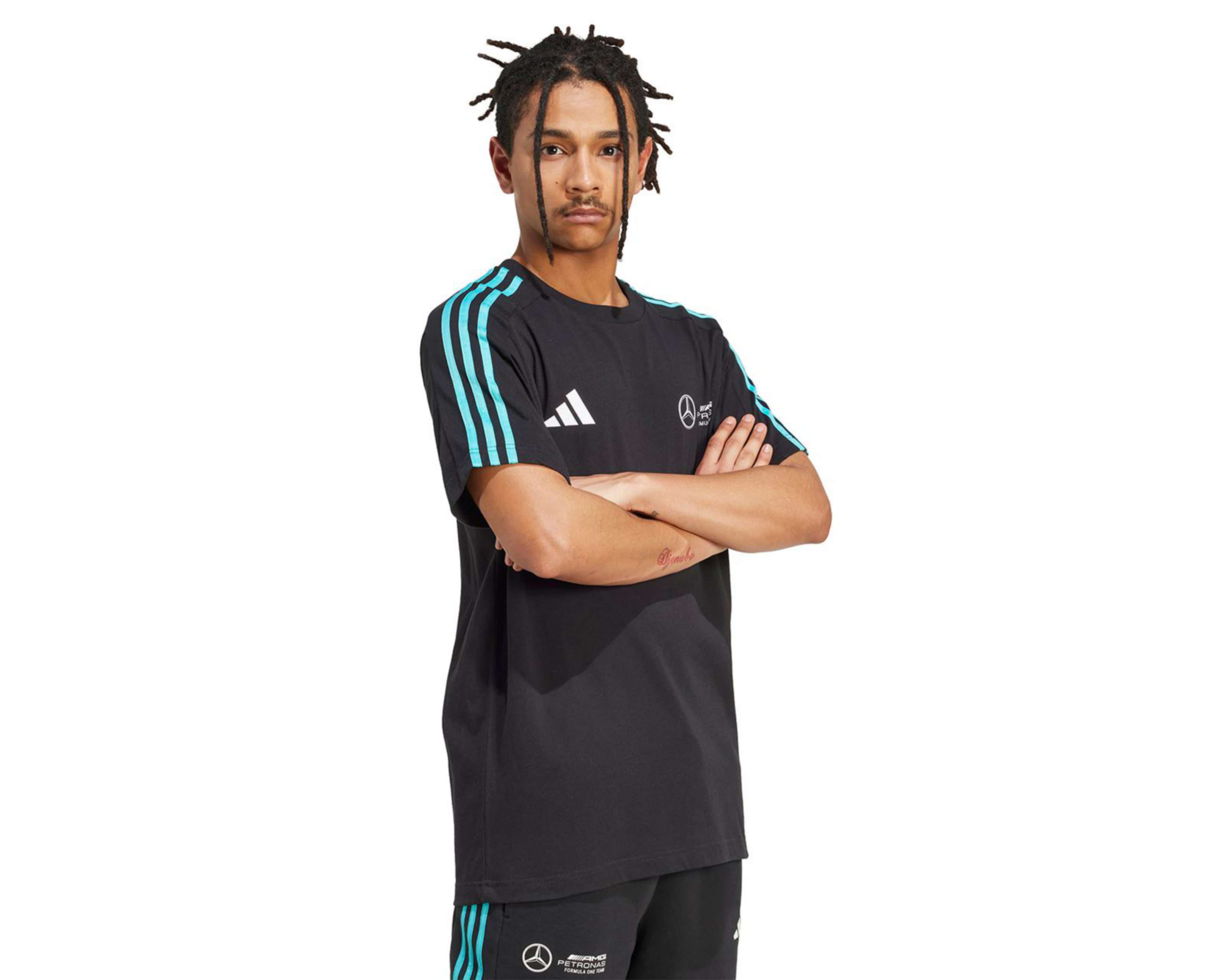 Foto 3 pulgar | Playera Mercedes - AMG Petronas Fórmula 1 Adidas para Hombre