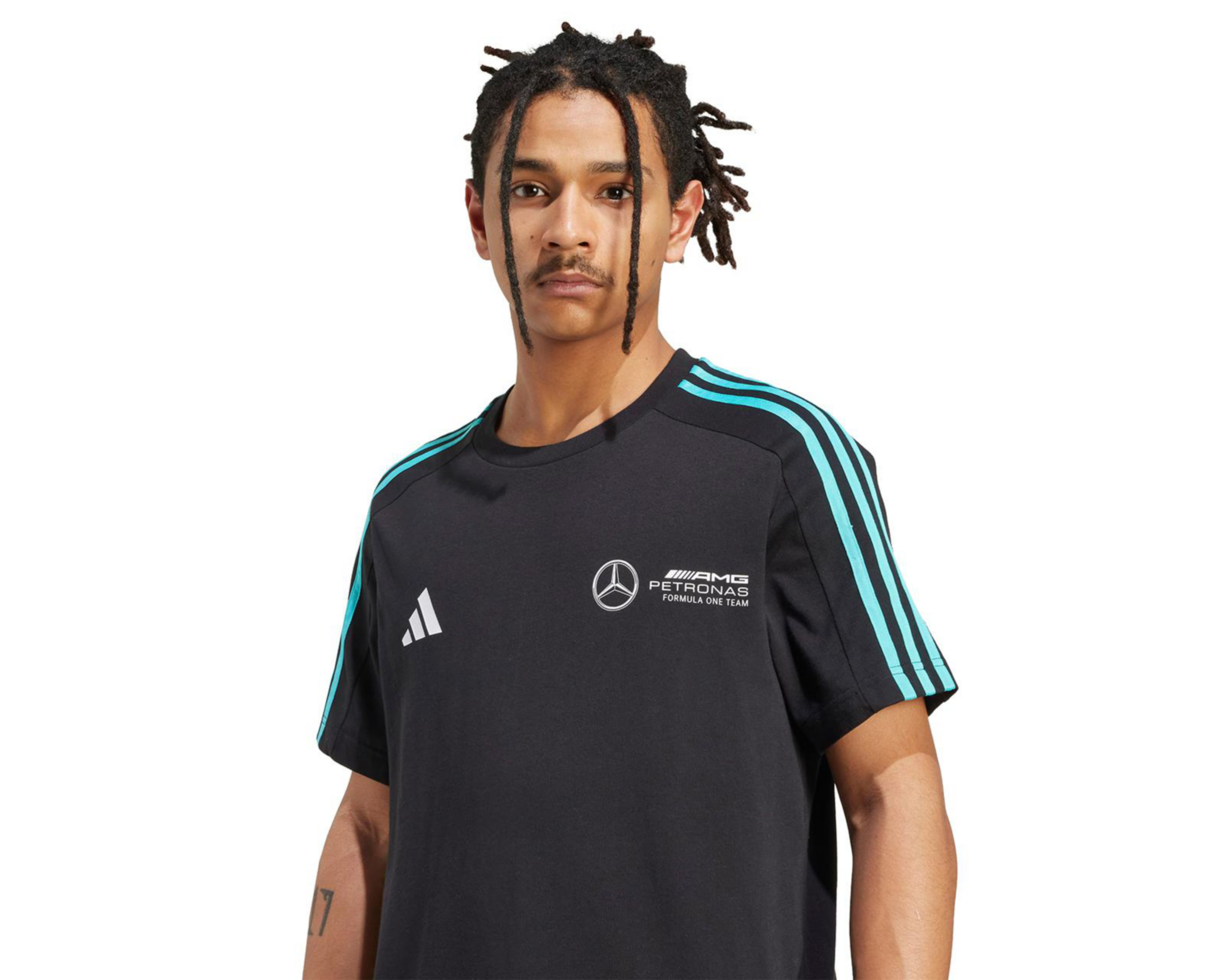 Foto 5 pulgar | Playera Mercedes - AMG Petronas Fórmula 1 Adidas para Hombre