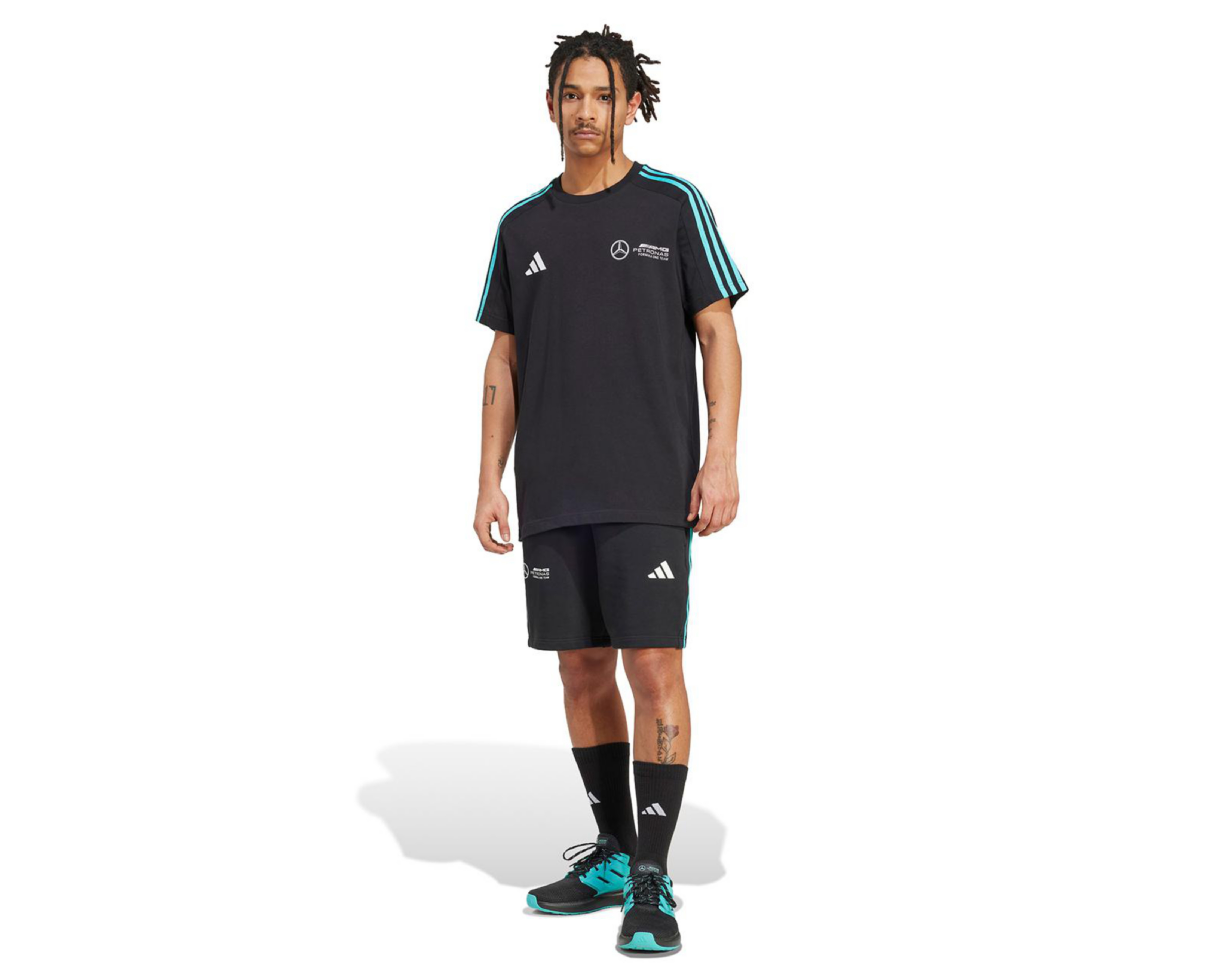 Foto 7 pulgar | Playera Mercedes - AMG Petronas Fórmula 1 Adidas para Hombre