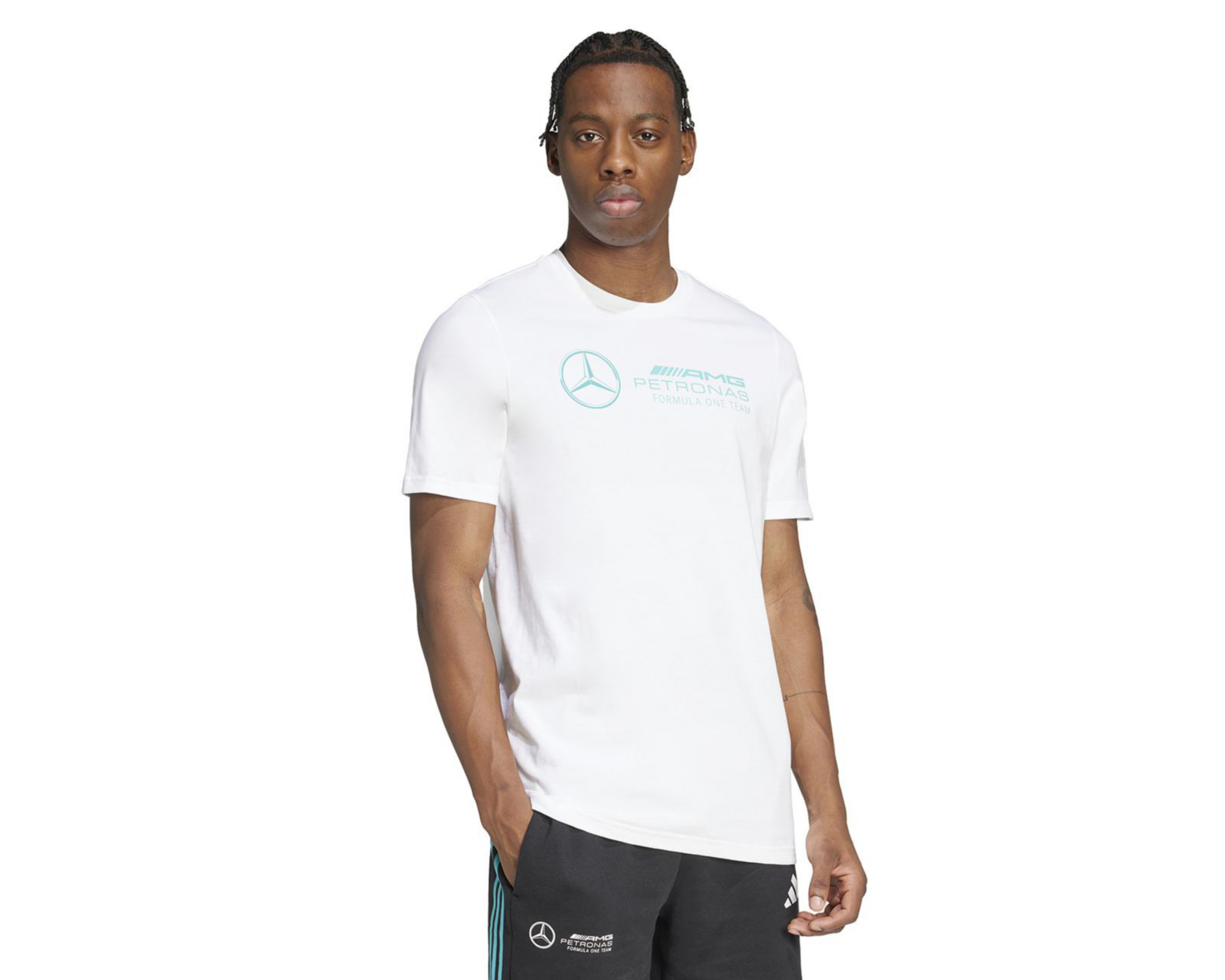 Foto 3 pulgar | Playera  Mercedes - AMG Petronas Fórmula 1 Adidas para Hombre