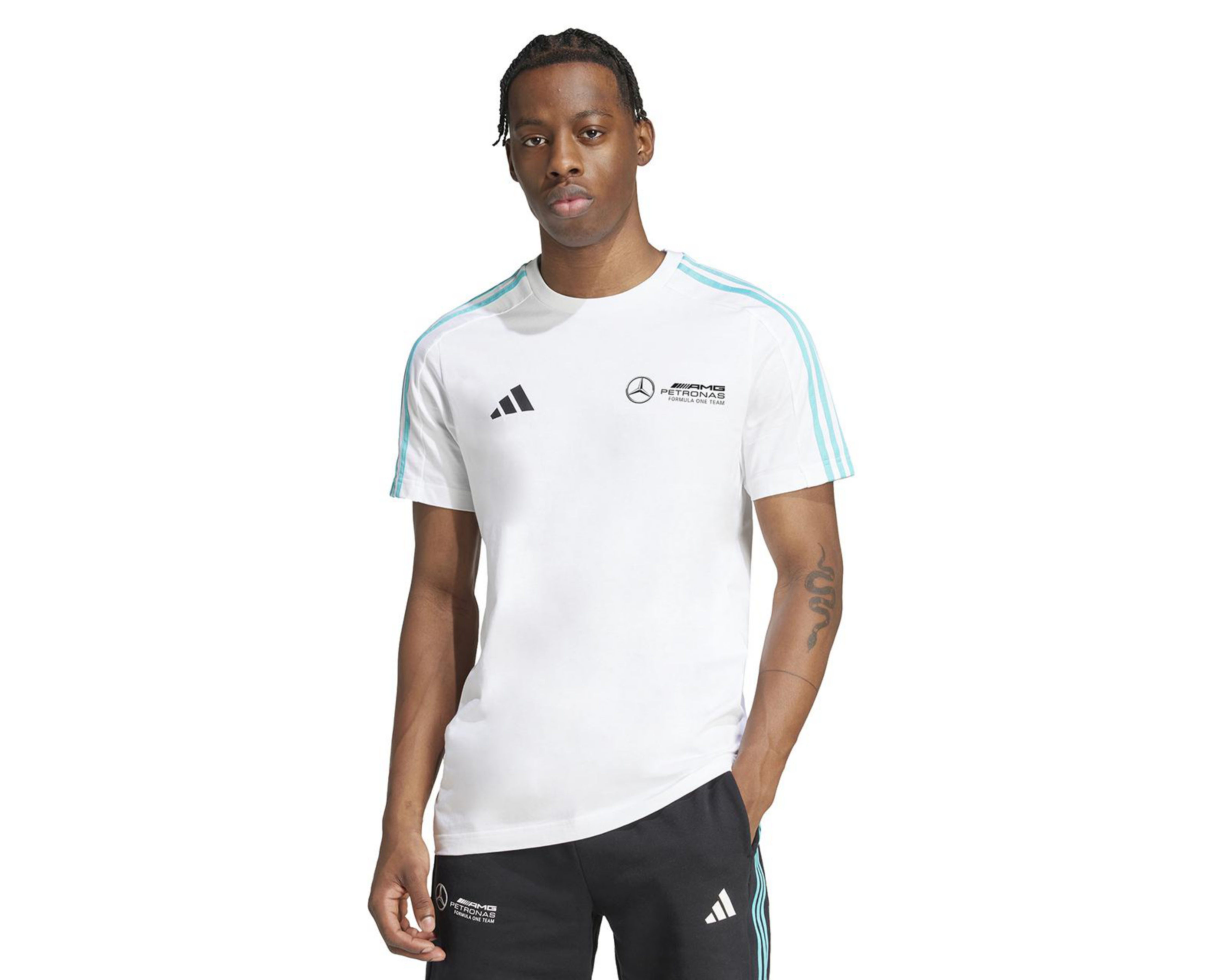 Playera Mercedes - AMG Petronas Fórmula 1 Adidas para Hombre
