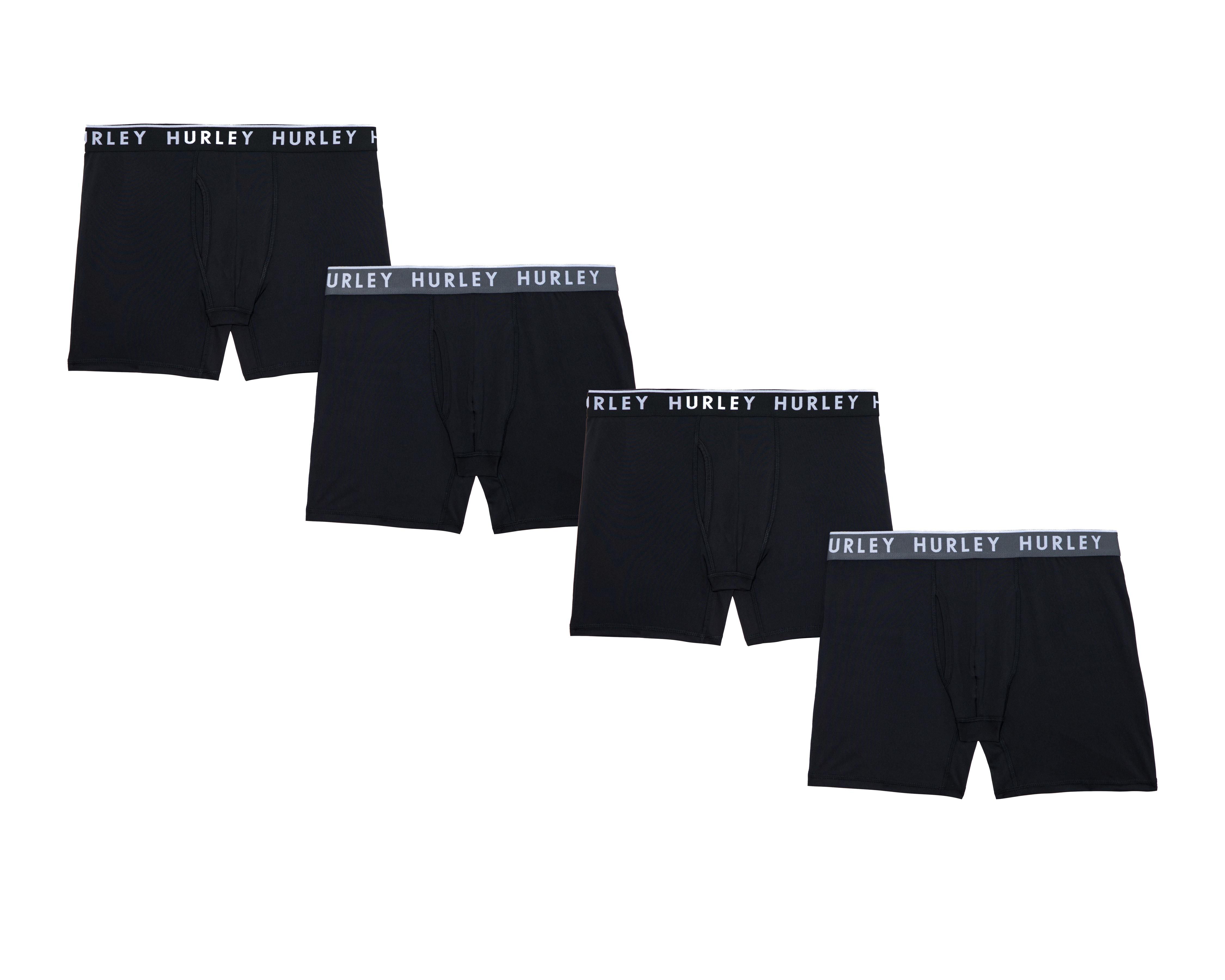 Bóxer Largo Hurley para Hombre 4 Piezas $499