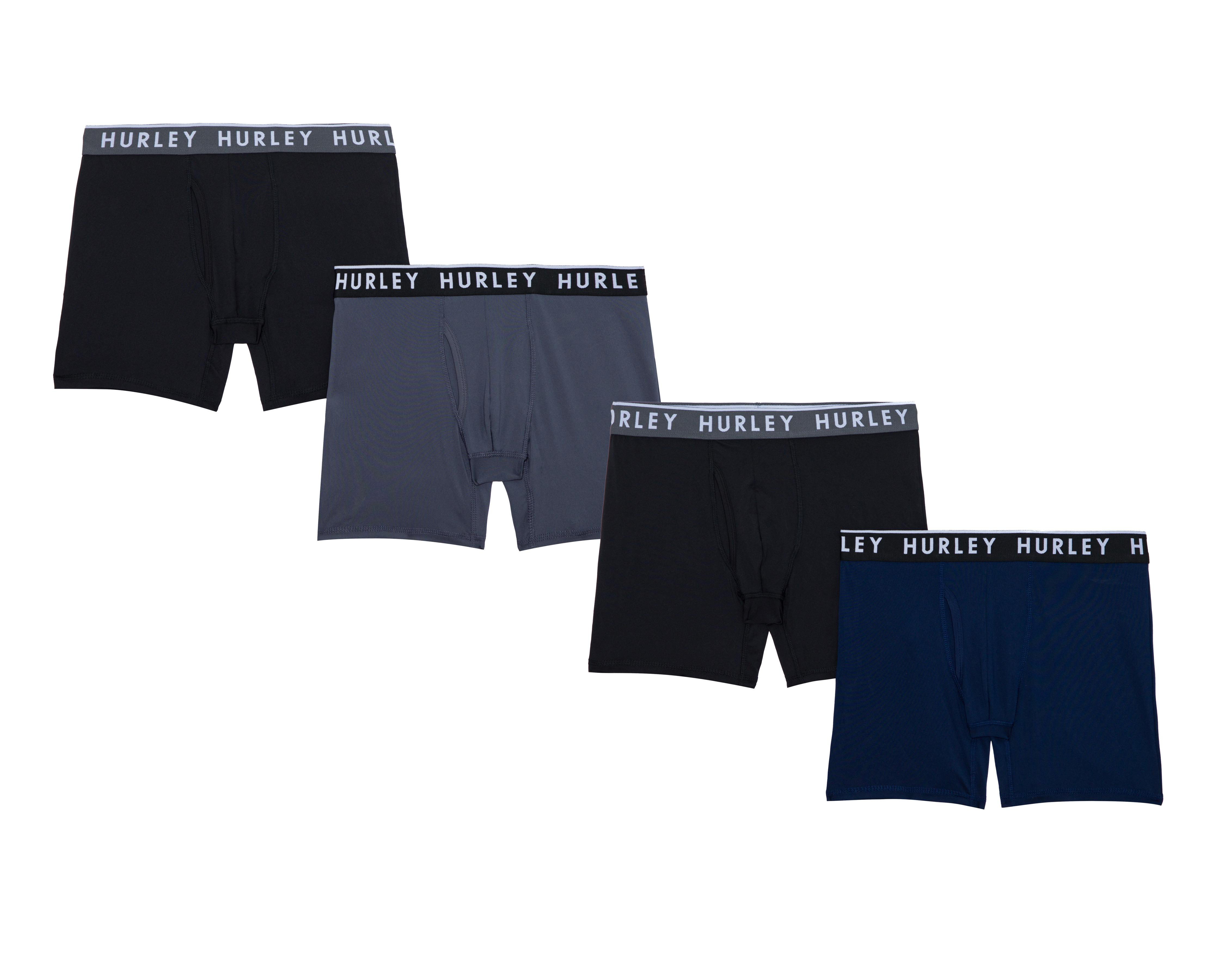 Bóxer Largo Hurley para Hombre 4 Piezas $499