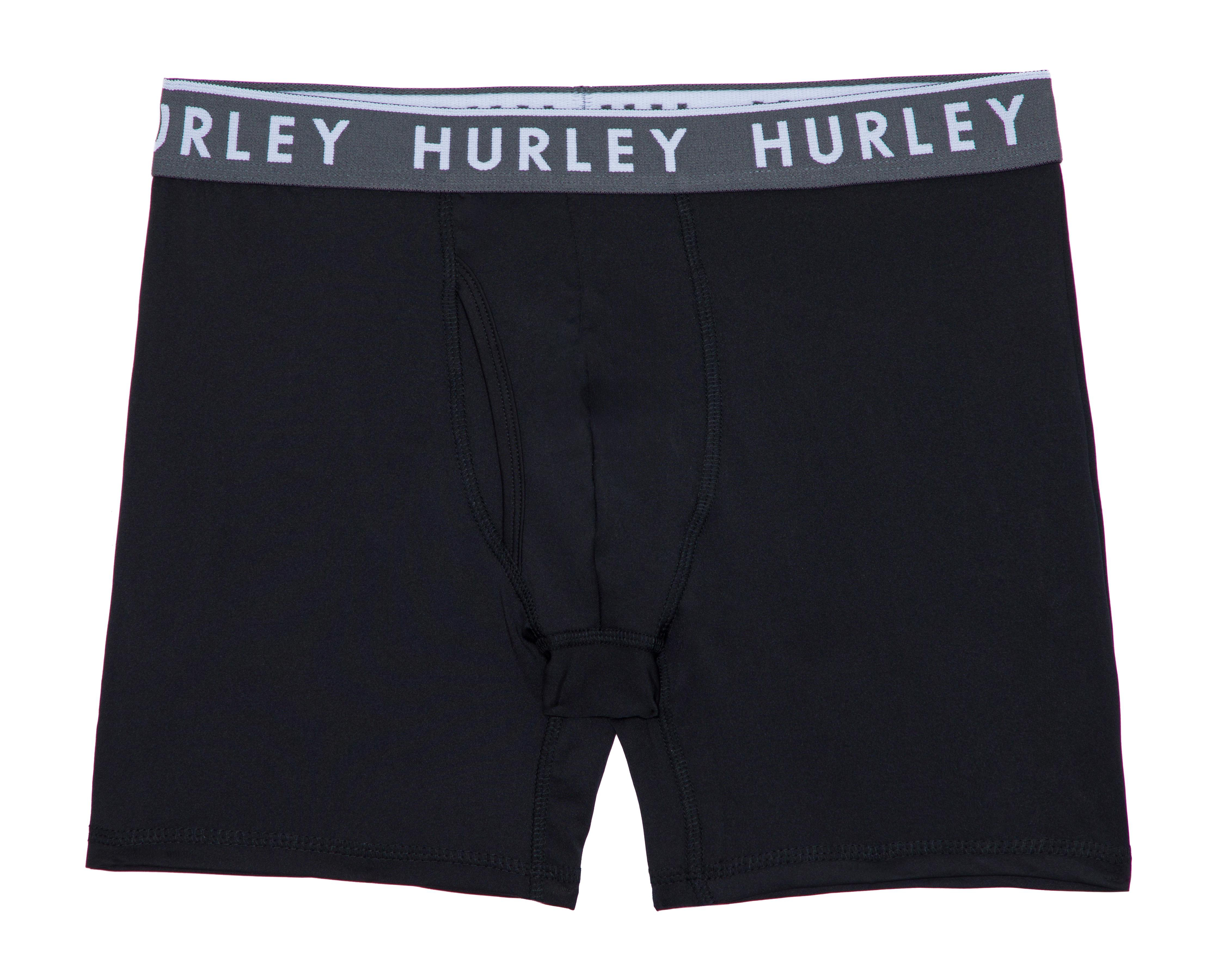 Foto 4 pulgar | Bóxer Largo Hurley para Hombre 4 Piezas