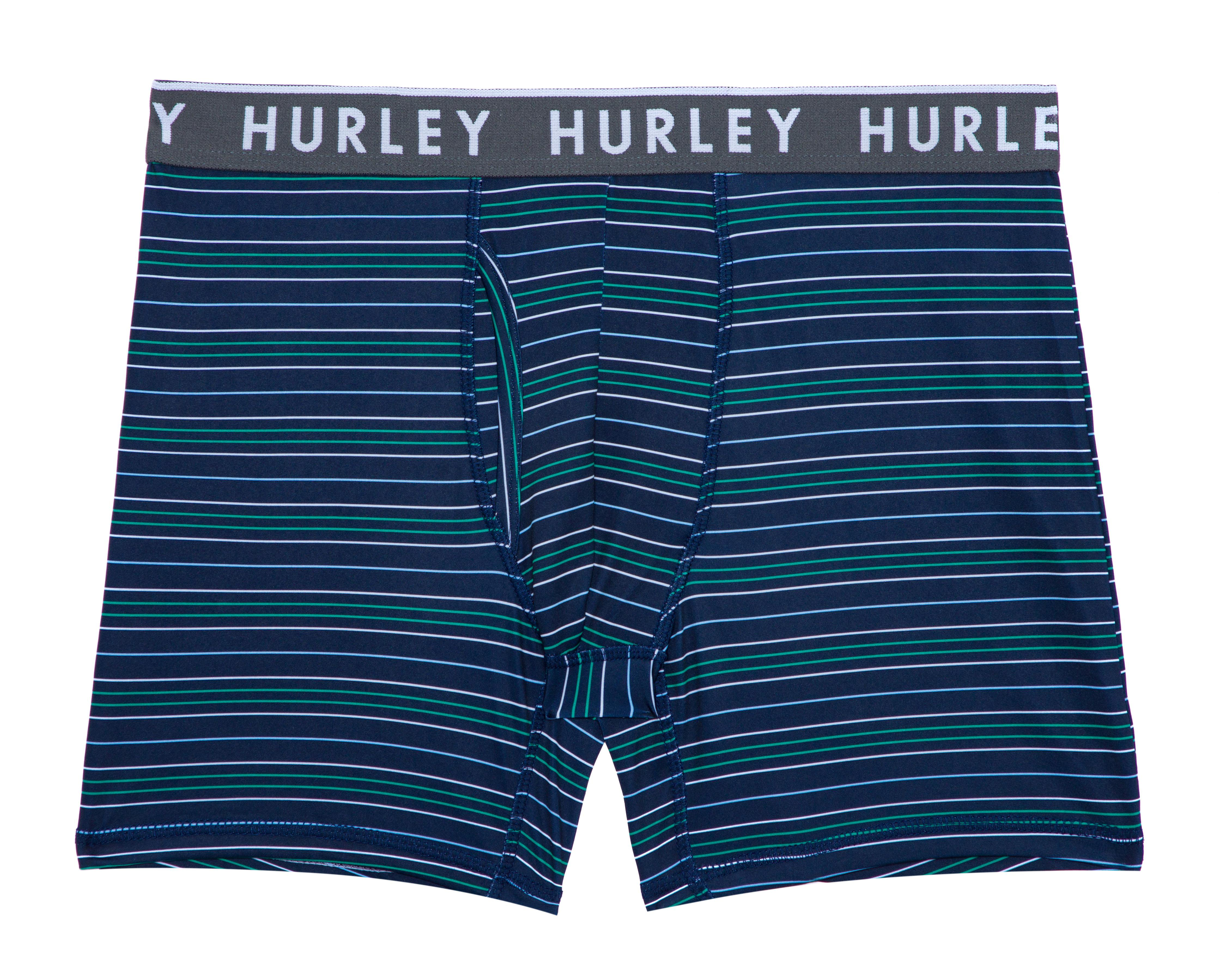 Foto 4 pulgar | Bóxer Largo Hurley para Hombre 4 Piezas