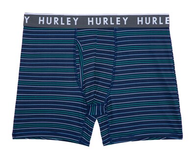 Foto 3 | Bóxer Largo Hurley para Hombre 4 Piezas