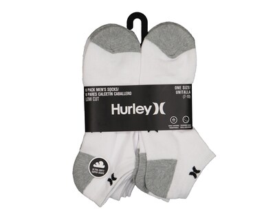 Foto 3 | Calcetines Deportivos Hurley para Hombre 6 Pares