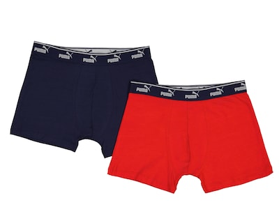 Foto 1 | Bóxer Corto Puma para Hombre 2 Piezas