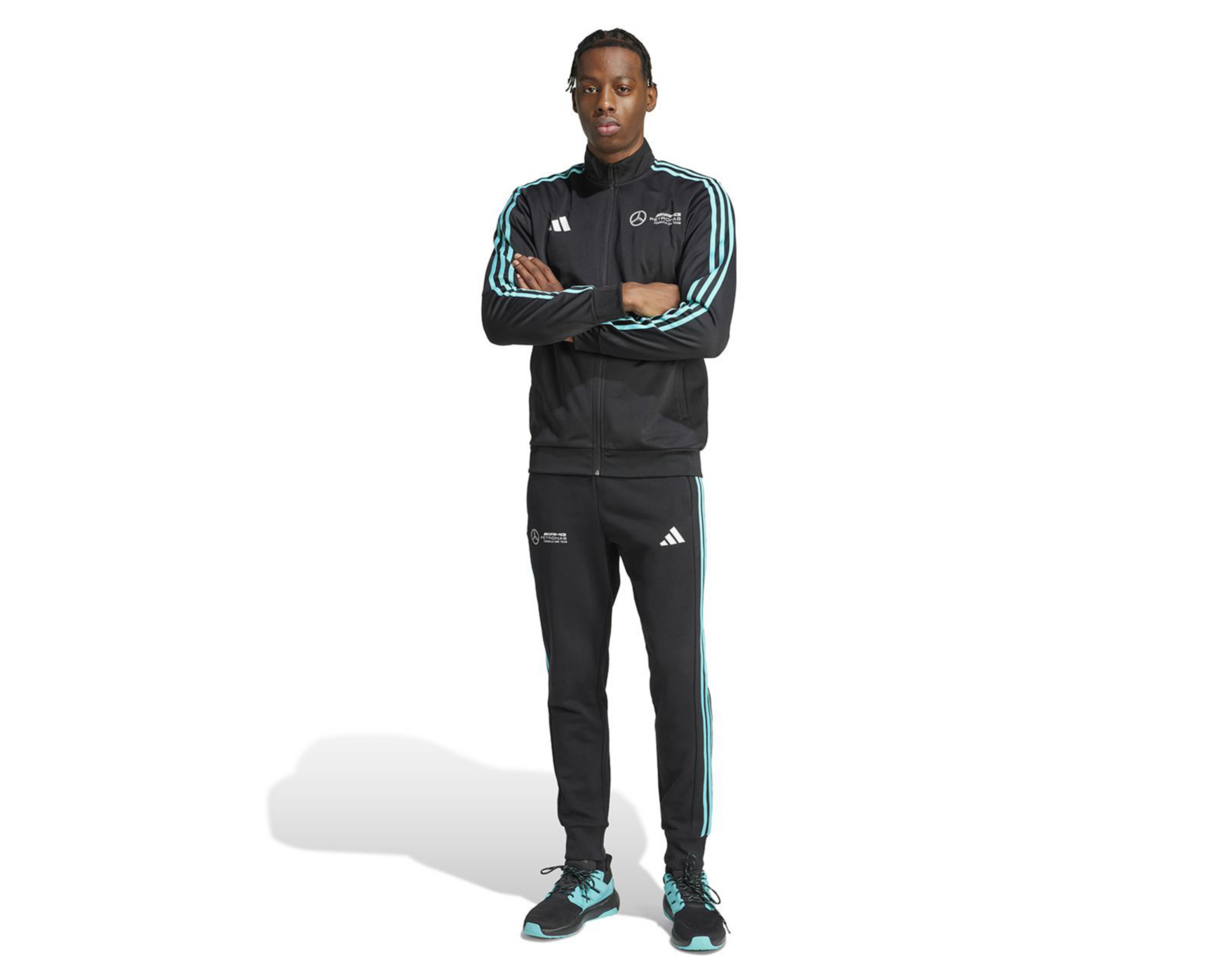 Foto 7 pulgar | Sudadera Deportiva Adidas ADN Mercedes AMG PETRONAS F1 Team para Hombre