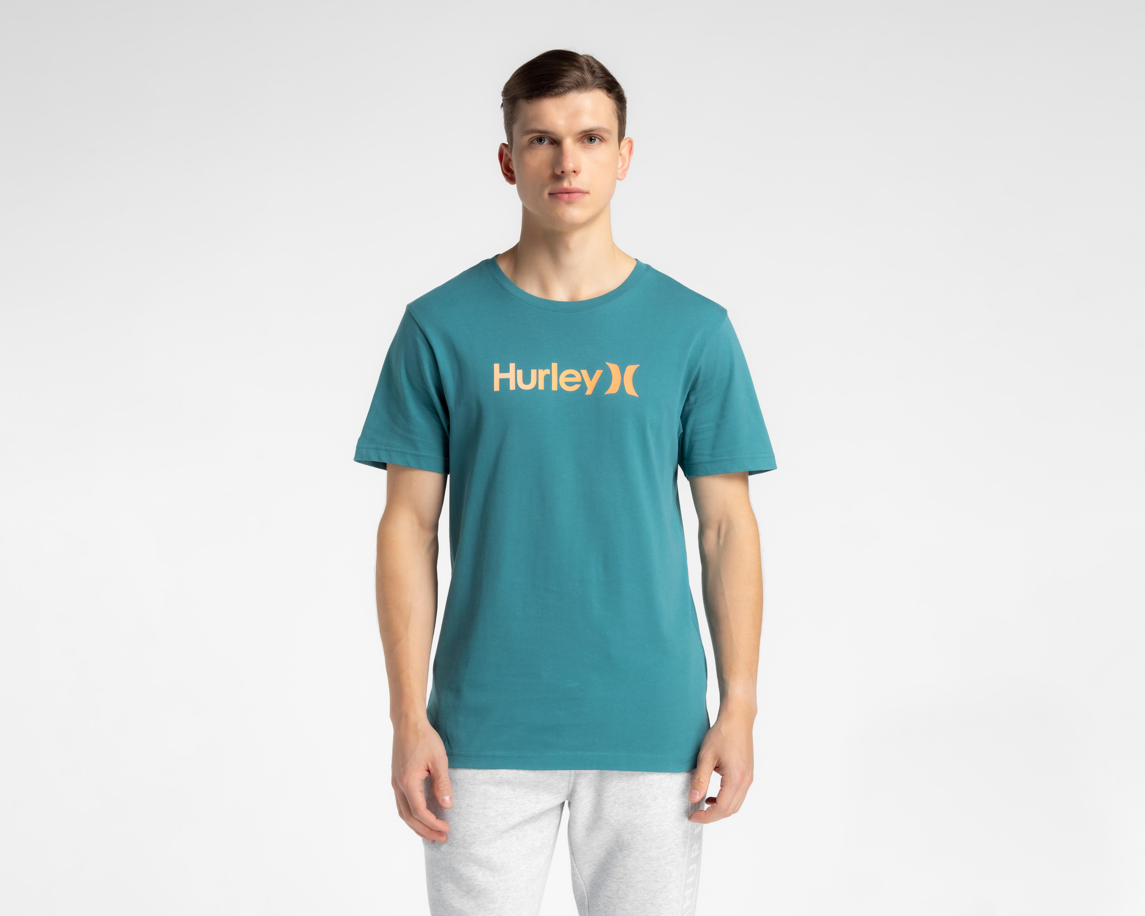 Foto 2 pulgar | Playera Hurley Cuello Redondo