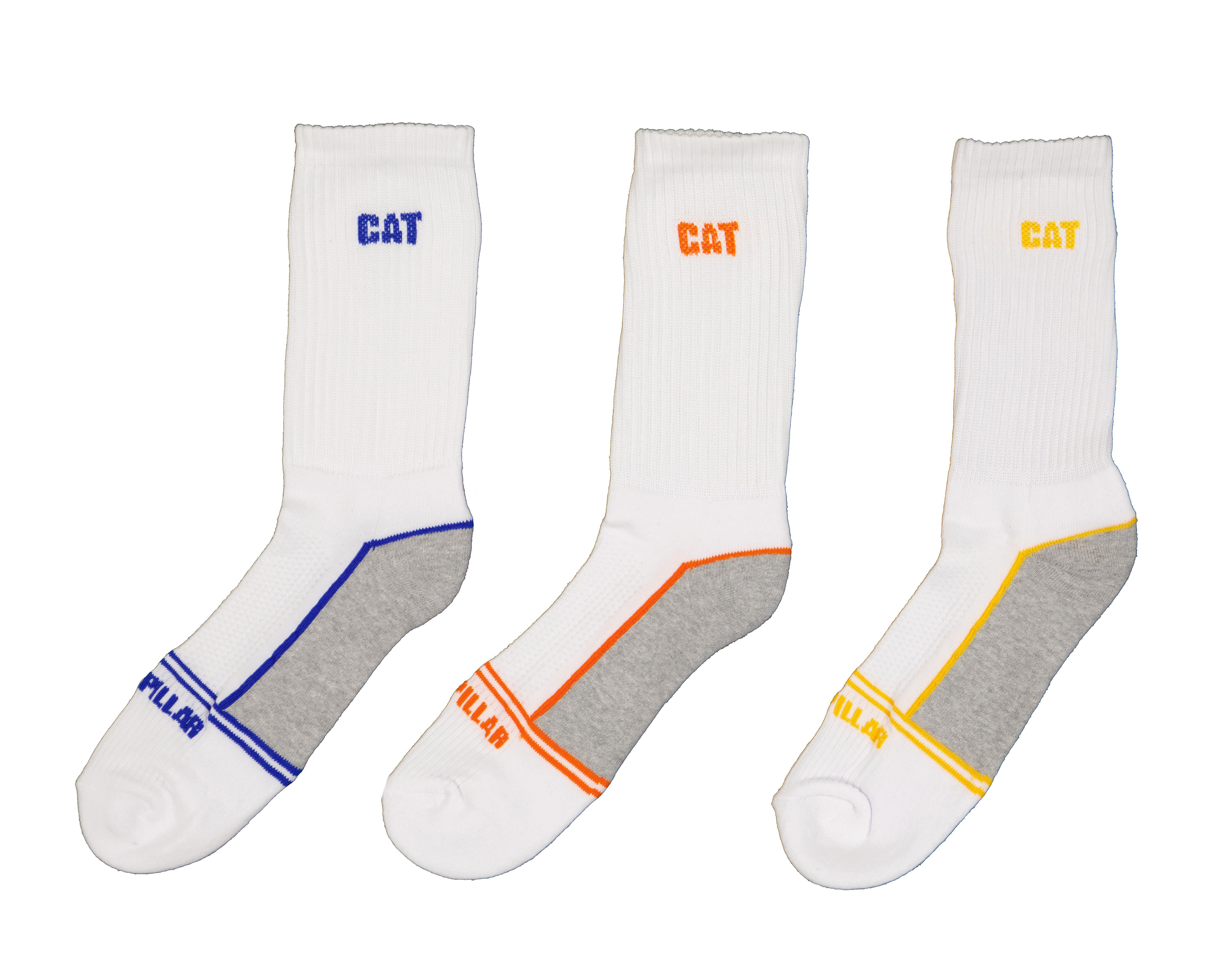 Calcetas Largas Deportivas CAT para Hombre 3 Pares
