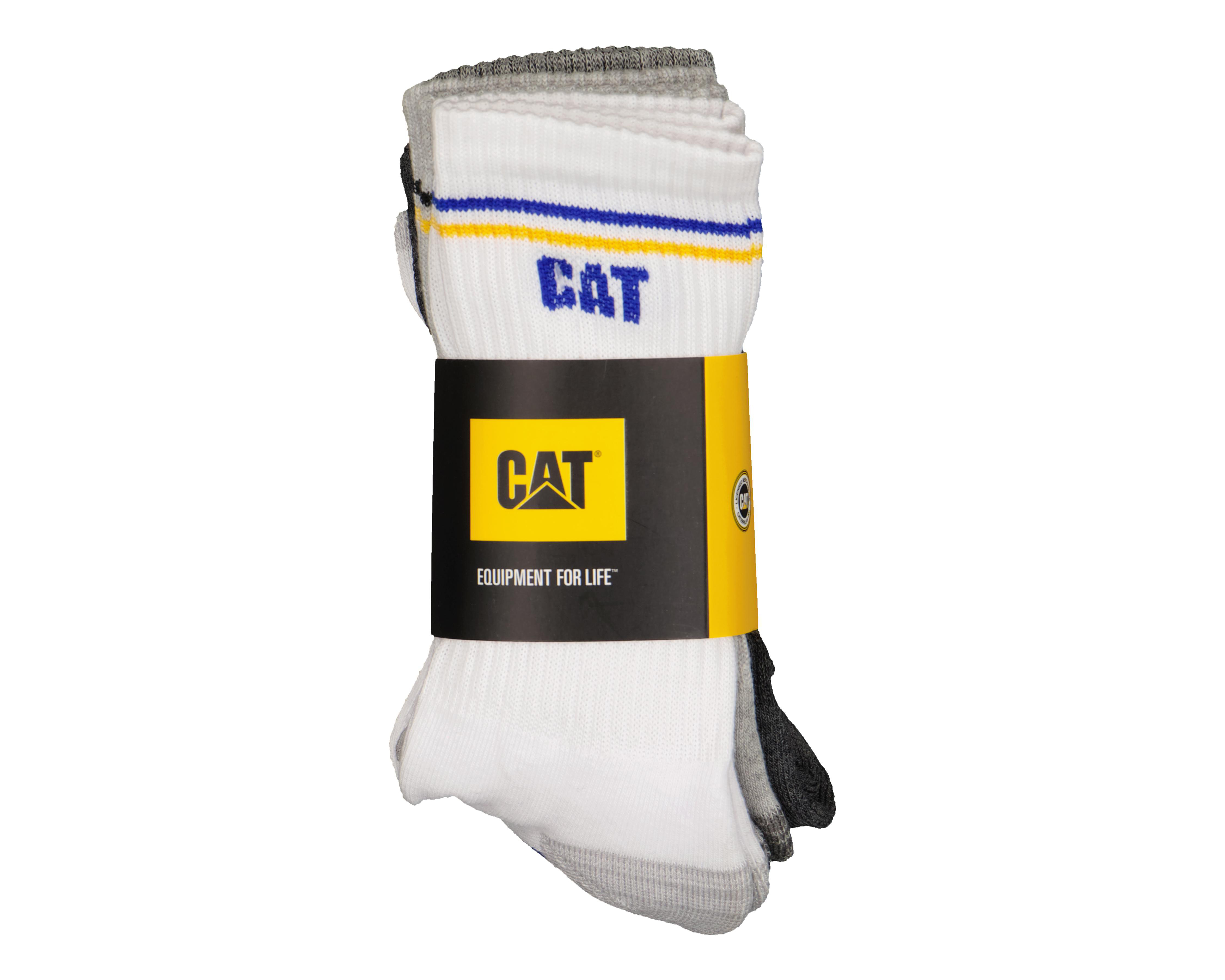 Foto 3 | Calcetas Largas Deportivas CAT para Hombre 3 Pares