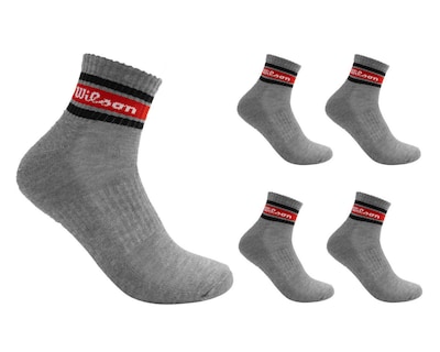 Foto 1 | Calcetas Deportivas Wilson para Hombre 5 Pares