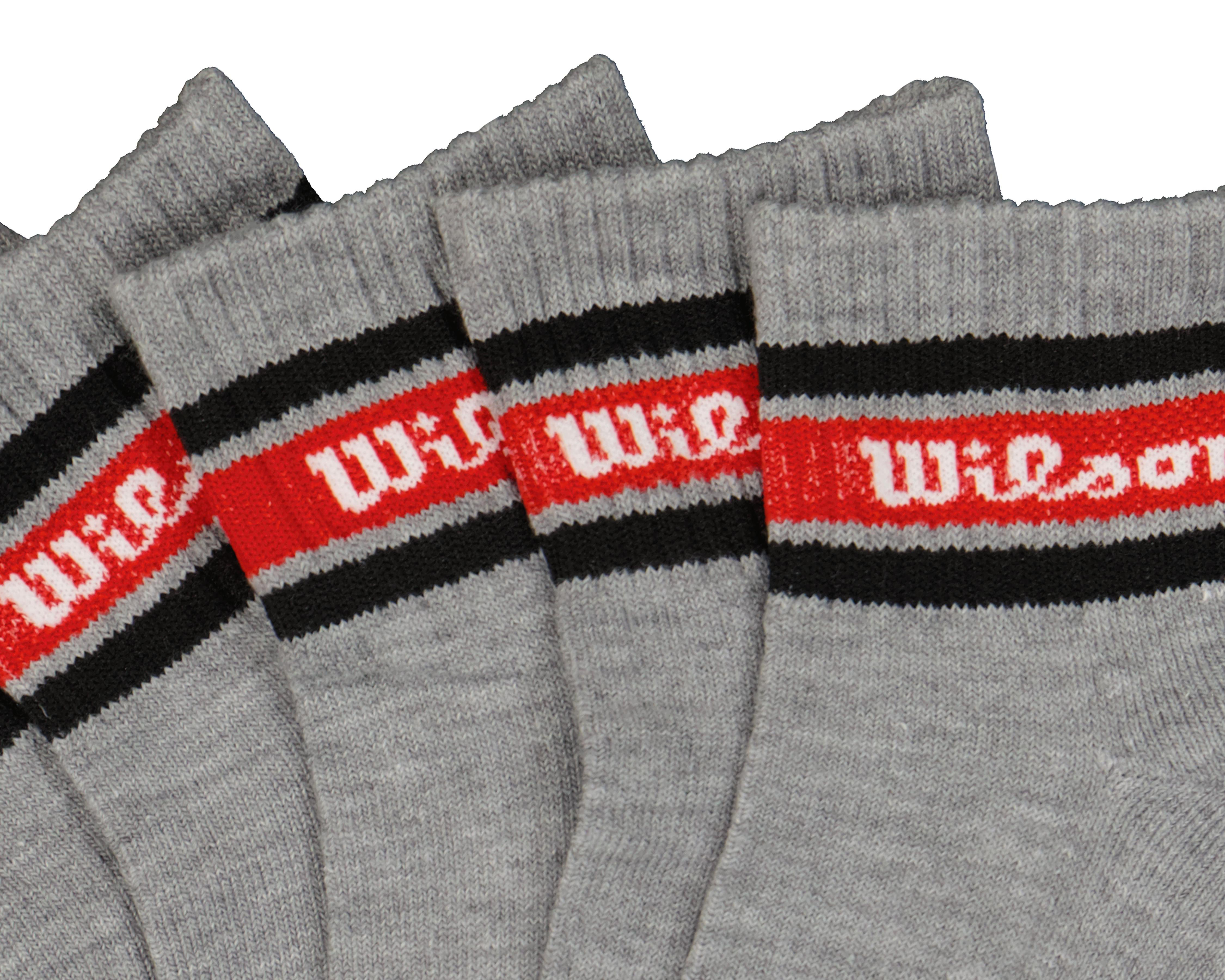 Foto 2 | Calcetas Deportivas Wilson para Hombre 5 Pares