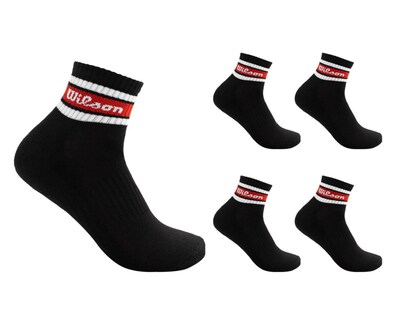 Foto 1 | Calcetas Deportivas Wilson para Hombre 5 Pares