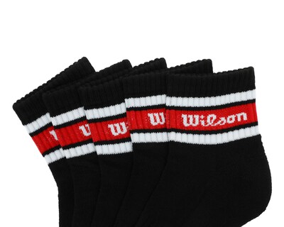 Foto 3 | Calcetas Deportivas Wilson para Hombre 5 Pares