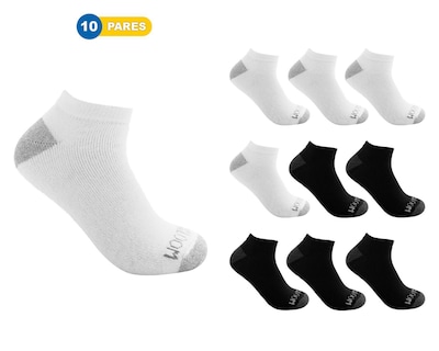 Foto 1 | Calcetas Deportivas Tines Fruit Of The Loom para Hombre 10 Pares