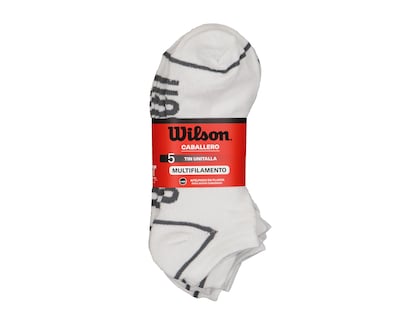 Foto 4 | Calcetas Tines Deportivas Wilson para Hombre 5 Pares
