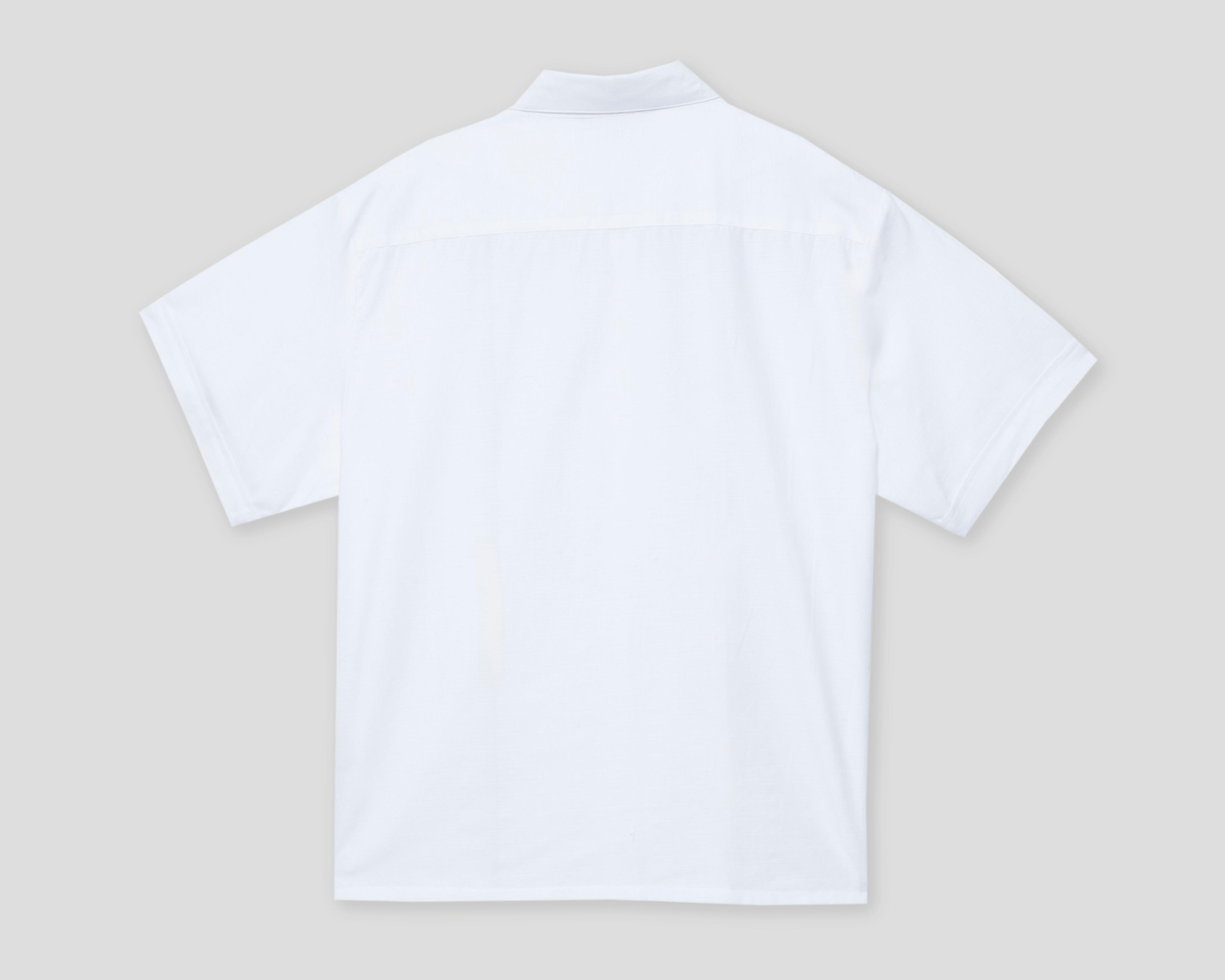 Foto 3 pulgar | Camisa Casual Porto Sur Regular Fit Blanca para Hombre