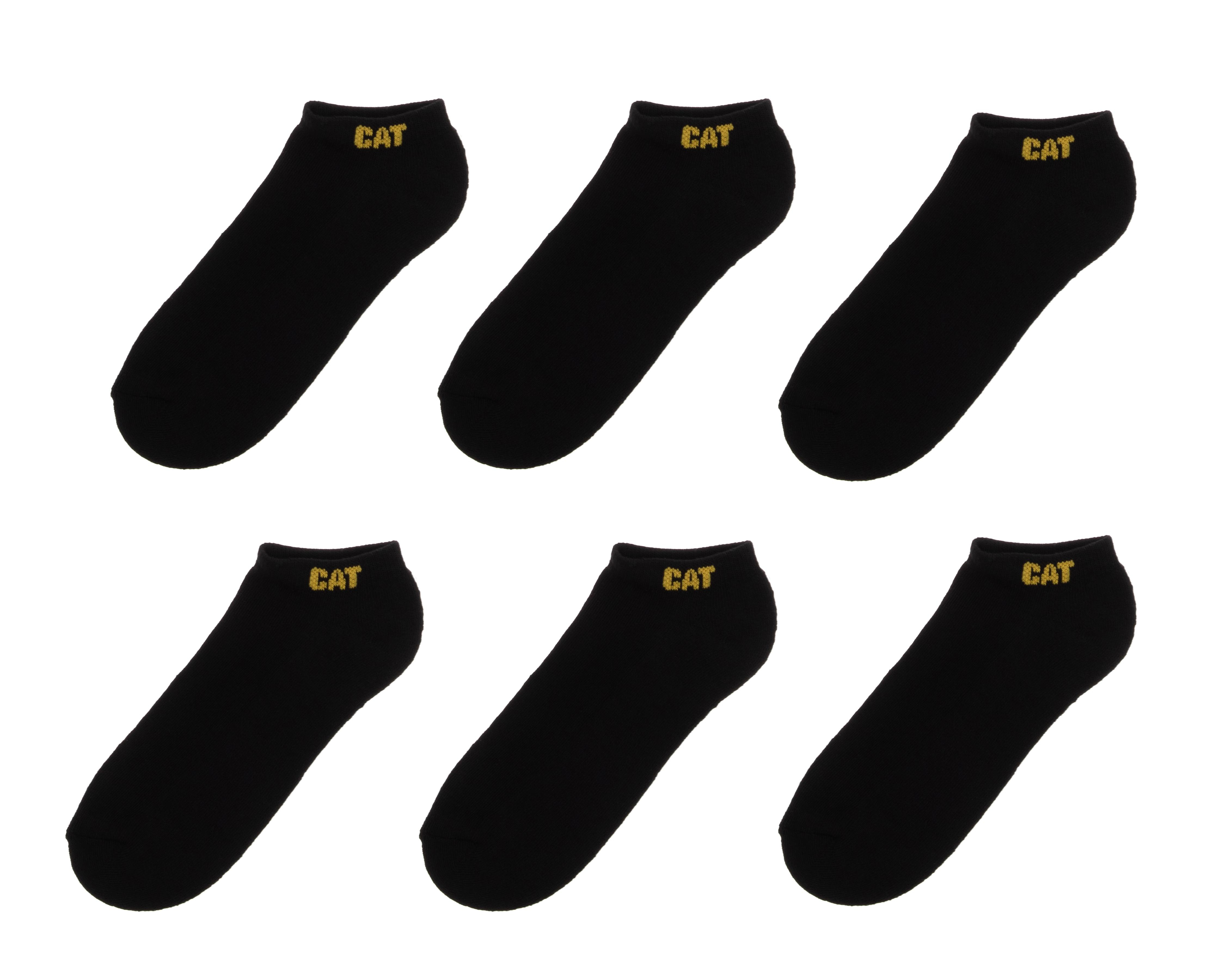 Calcetas Cortas CAT para Hombre 6 Pares