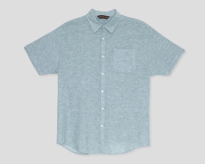 Foto 1 | Camisa Casual Porto Sur Regular Fit Lisa para Hombre