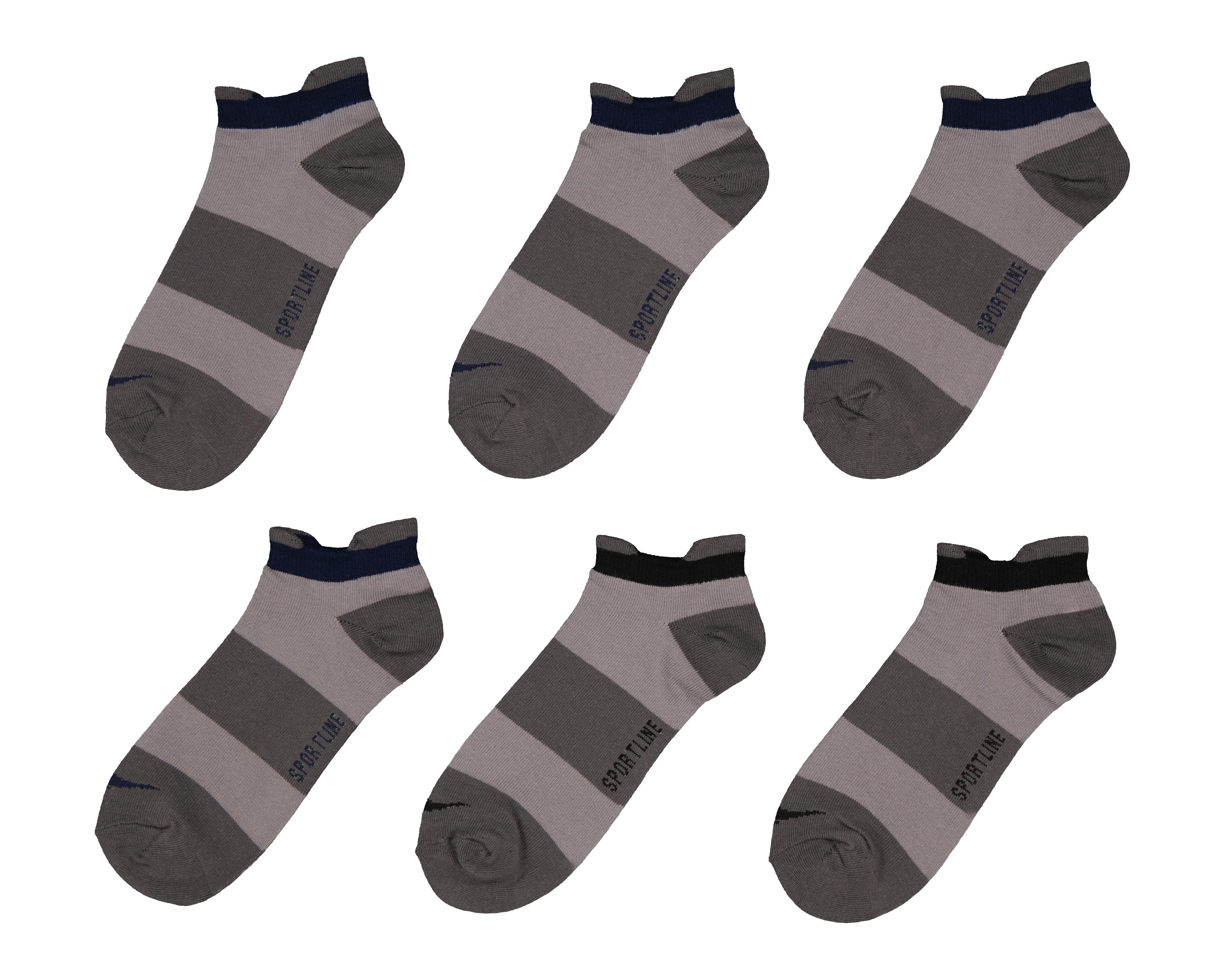 Calcetines Deportivos Sportline Cooltek para Hombre 6 Pares