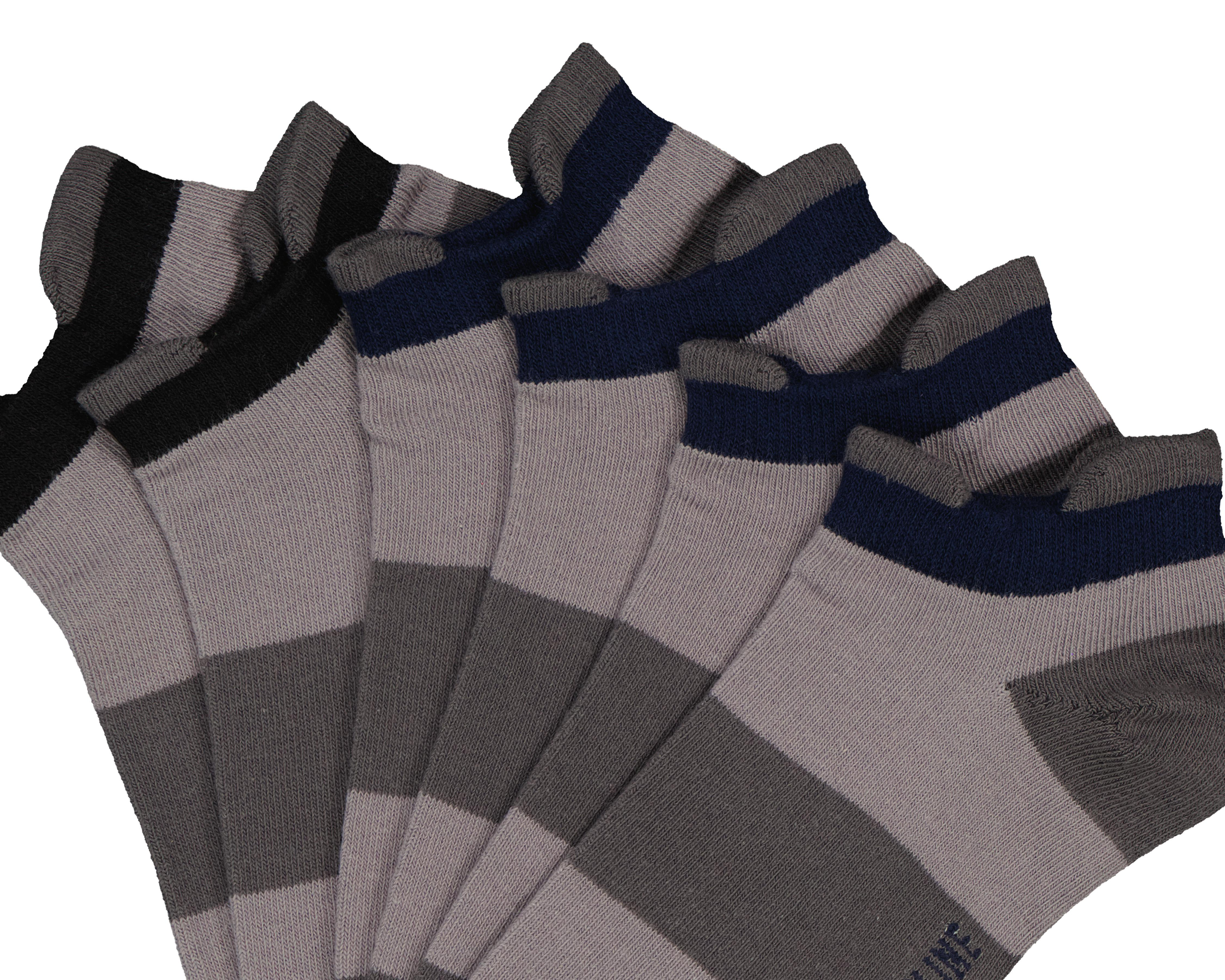 Foto 3 pulgar | Calcetines Deportivos Sportline Cooltek para Hombre 6 Pares