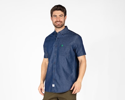 Foto 1 | Camisa Casual de Algodón York Team Polo Club Regular Fit Lisa para Hombre