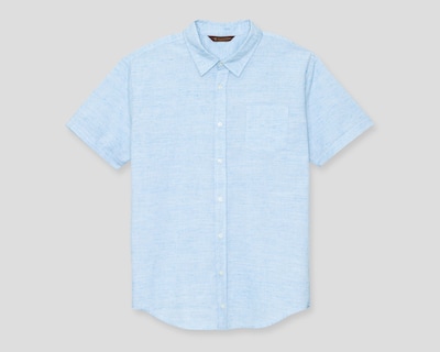 Foto 1 | Camisa Casual Porto Sur Regular Lisa para Hombre