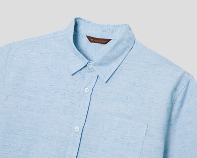 Foto 3 | Camisa Casual Porto Sur Regular Lisa para Hombre