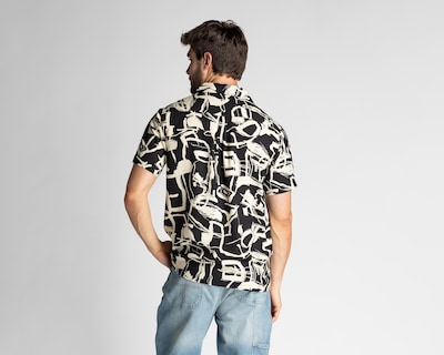 Foto 3 | Camisa Casual Strona Regular Fit Estampada para Hombre