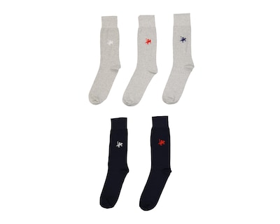 Foto 1 | Calcetas de Vestir York Team Polo Club para Hombre 5 Pares