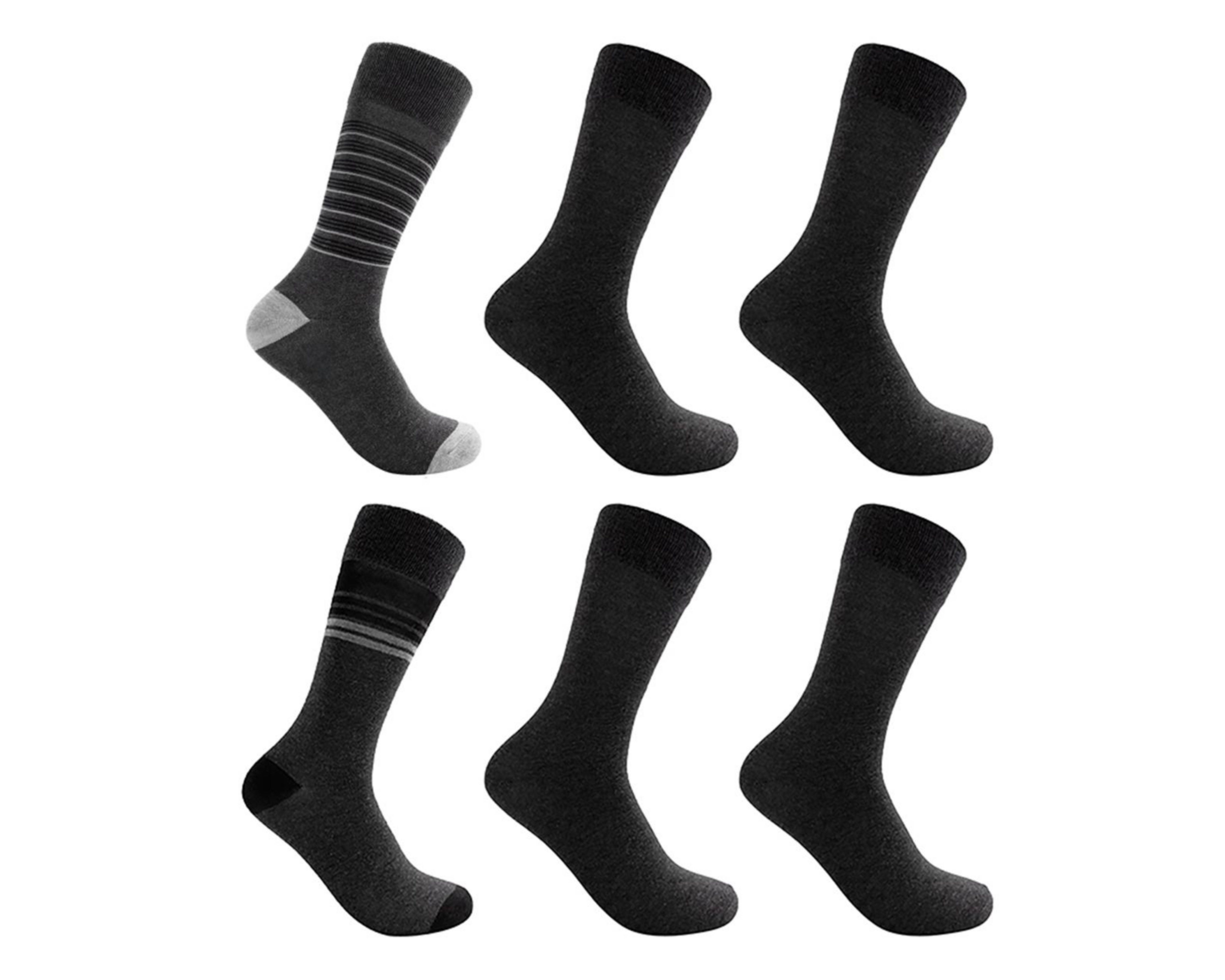 Foto 2 pulgar | Calcetas Largas Lee para Hombre 6 Pares