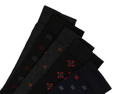 Foto 2 | Calcetas de Vestir Wall Street para Hombre 5 Pares