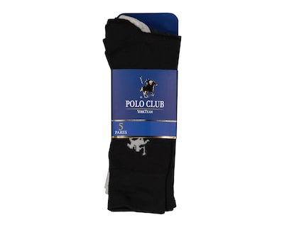 Foto 3 | Calcetas de Vestir York Team Polo Club para Hombre 5 Pares