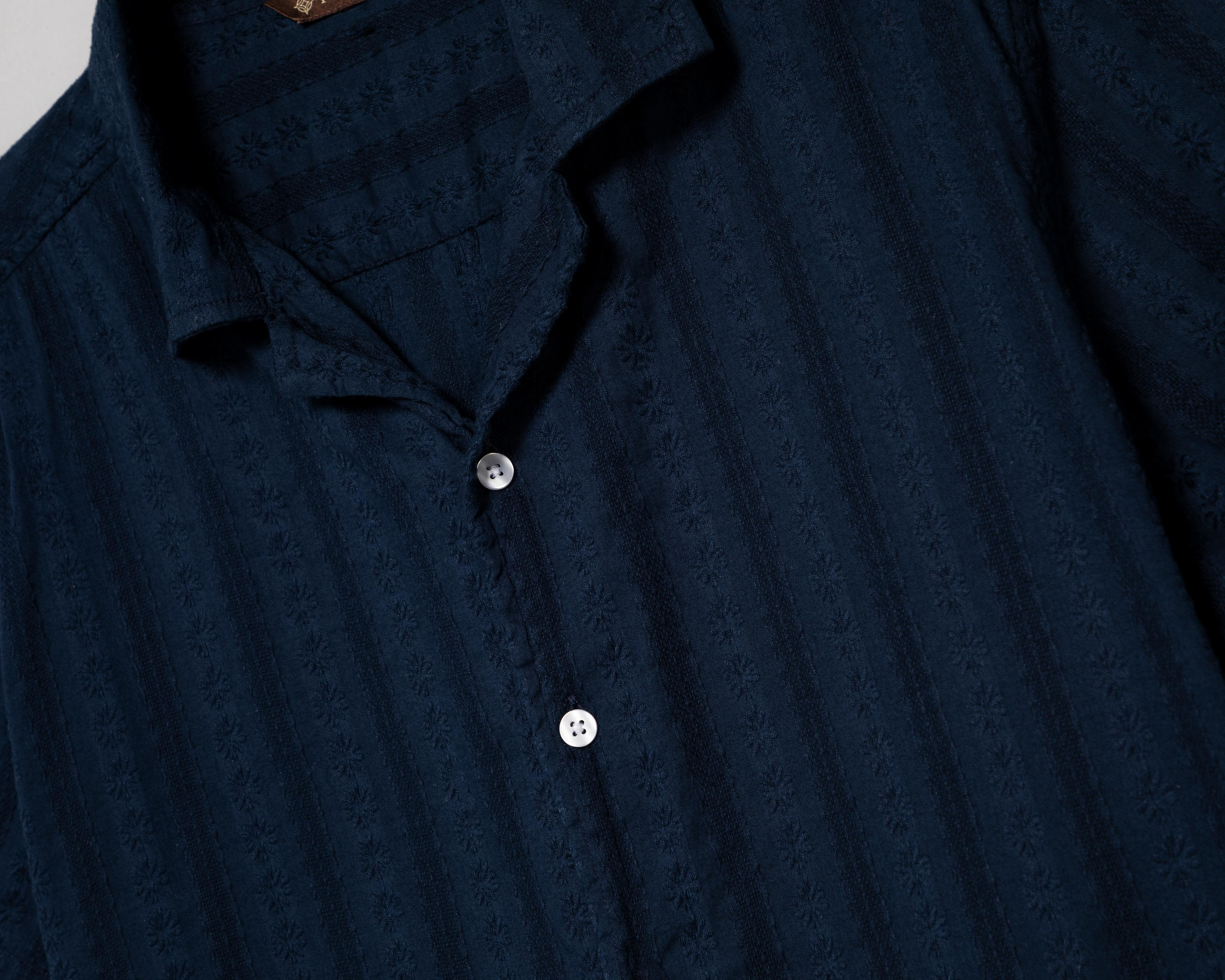 Foto 4 pulgar | Camisa Casual de Algodón Porto Sur Regular Fit Lisa para Hombre