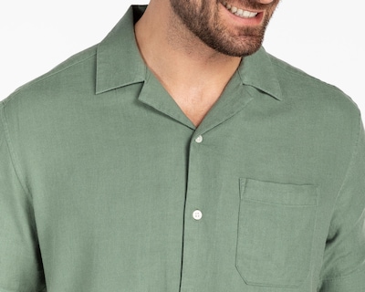 Foto 3 | Camisa Casual Porto Sur Regular Lisa para Hombre