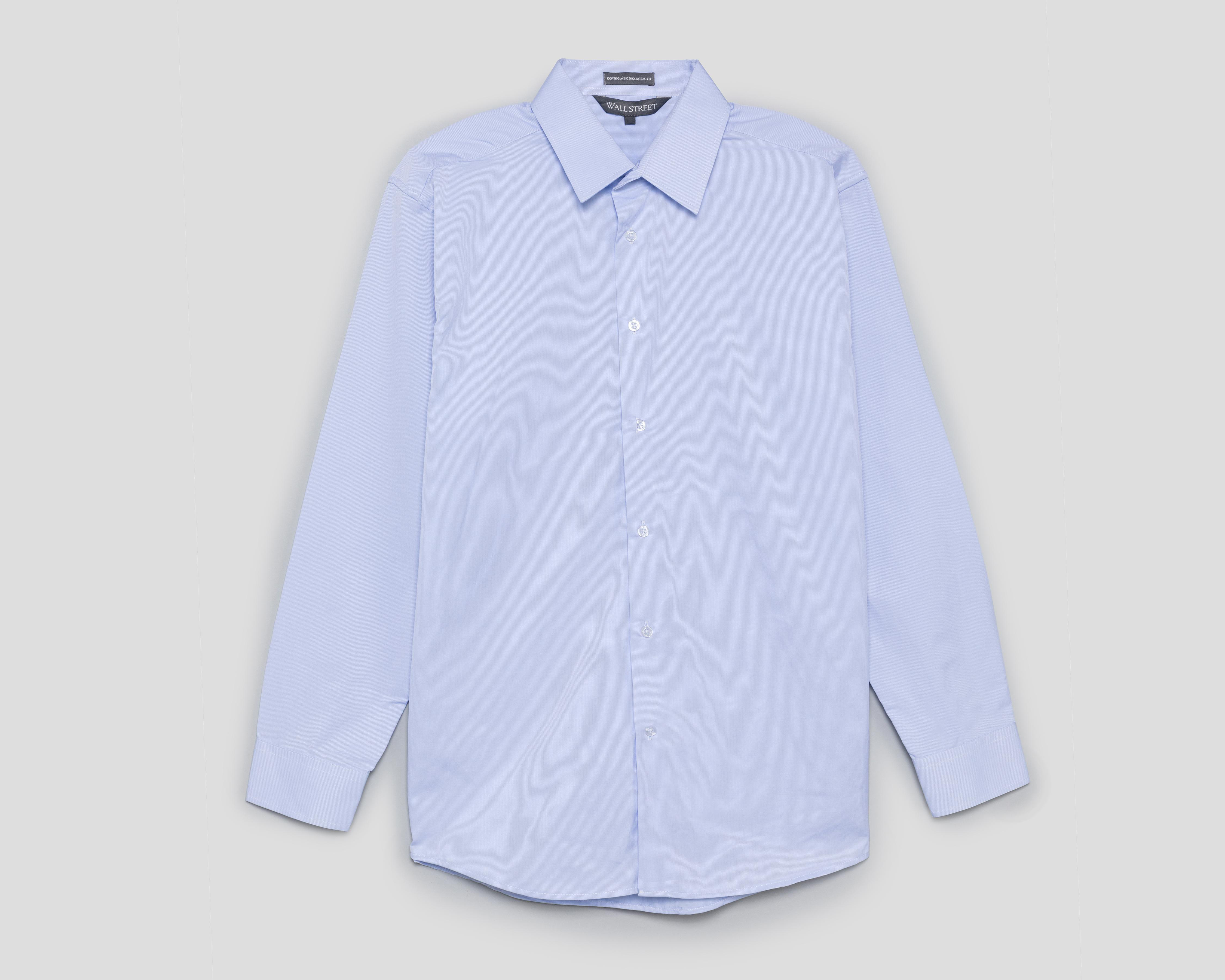 Camisa Casual Wall Street Regular Fit Lisa para Hombre $449