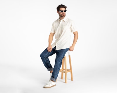 Foto 2 | Camisa Casual de Algodón Refill Regular Fit Lisa para Hombre