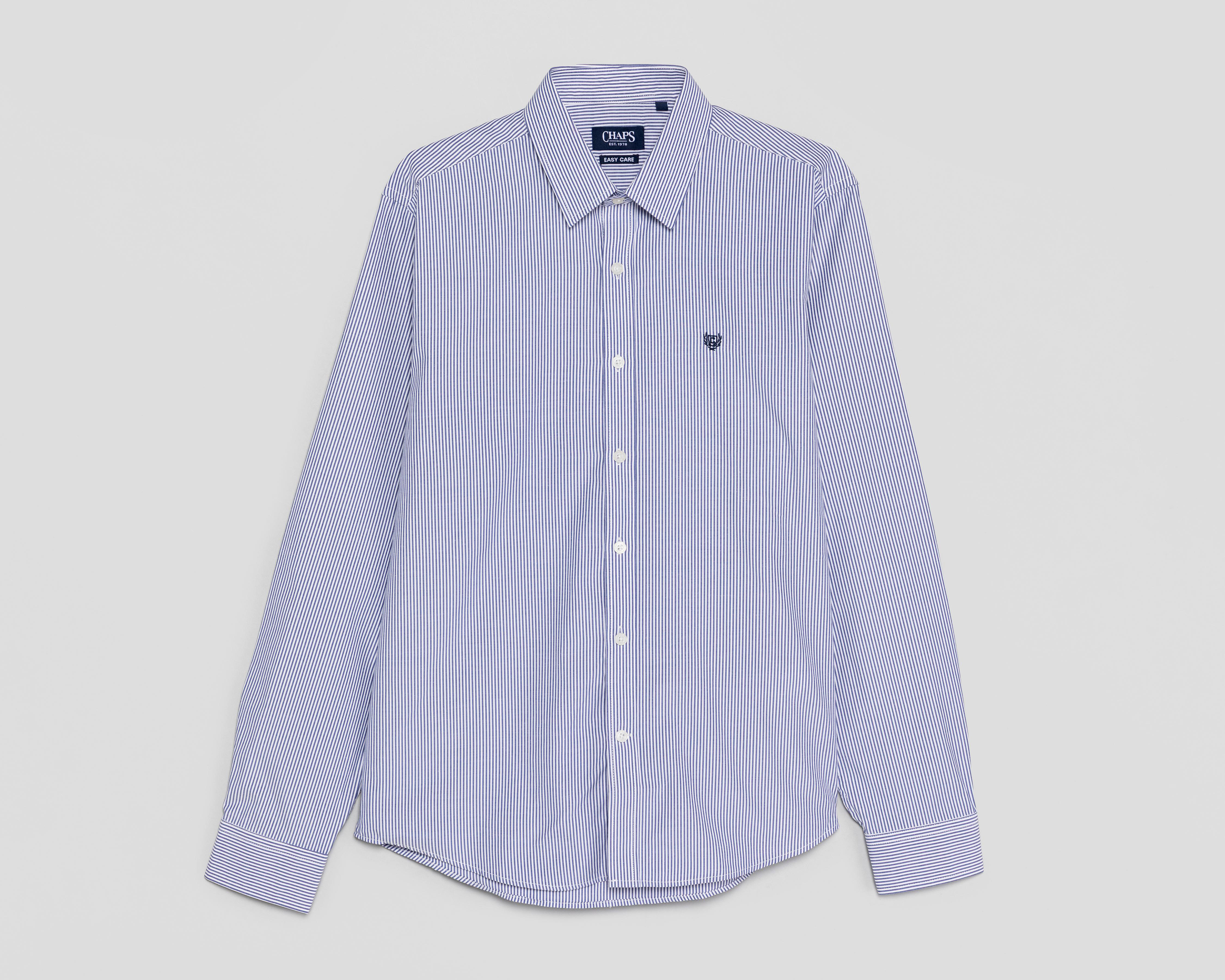 Foto 2 pulgar | Camisa Casual Chaps Regular a Rayas para Hombre