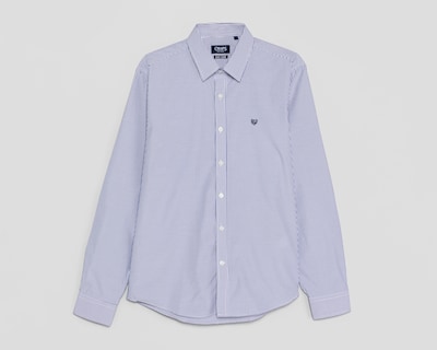 Foto 1 | Camisa Casual Chaps Regular a Rayas para Hombre