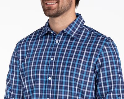Foto 4 | Camisa Casual Refill Regular Fit a Cuadros para Hombre