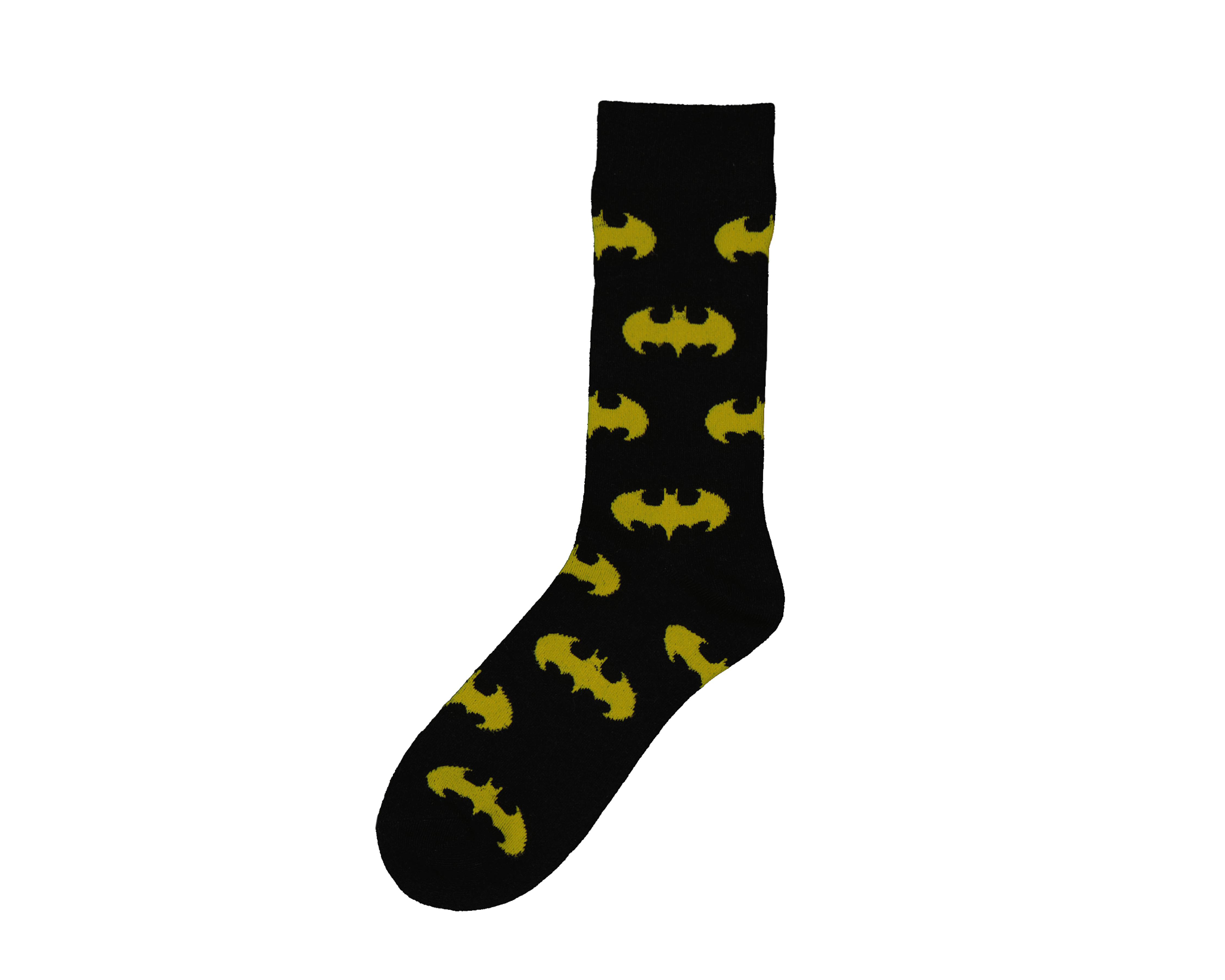 Foto 4 pulgar | Calcetas Largas Batman para Hombre 5 Pares