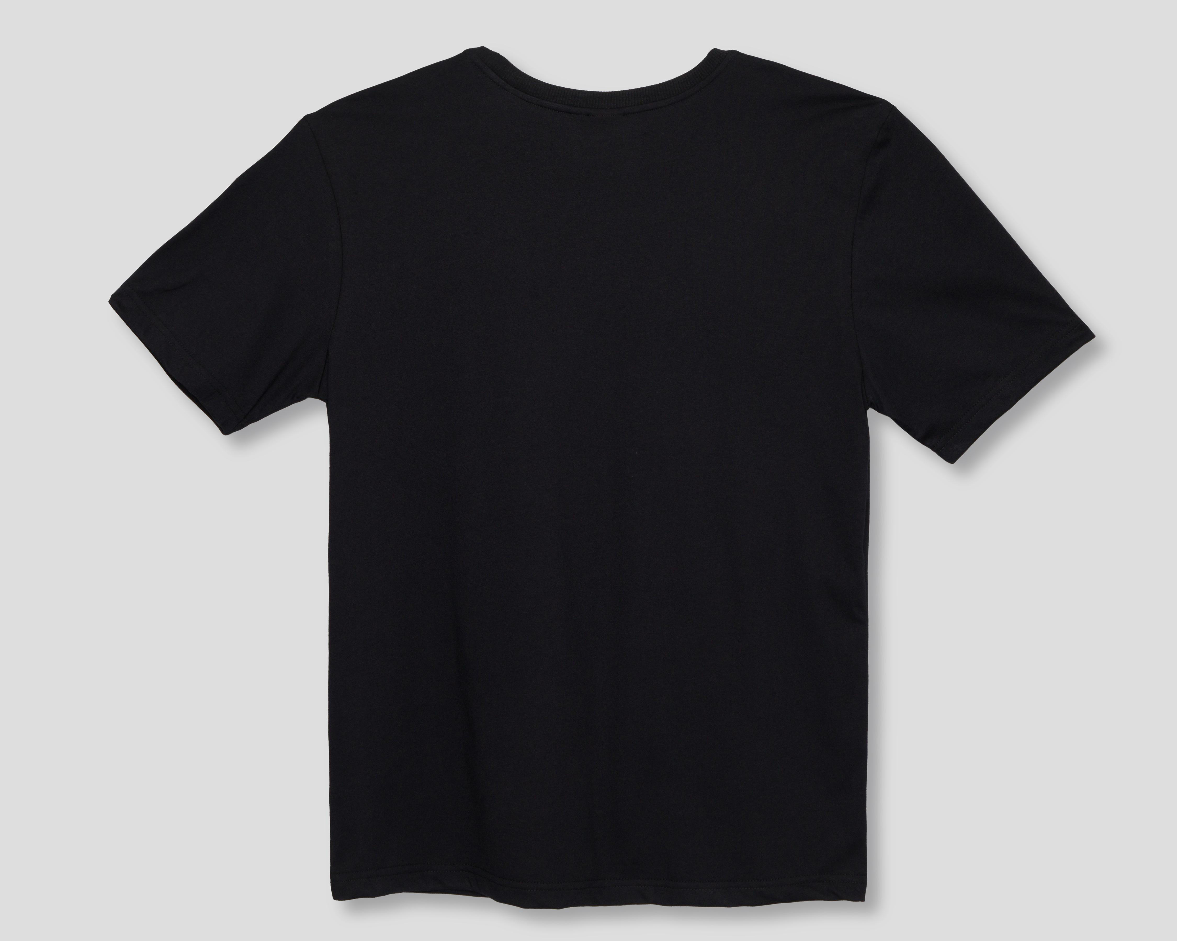 Foto 3 pulgar | Playera Cuello Redondo Oggi Negra para Hombre
